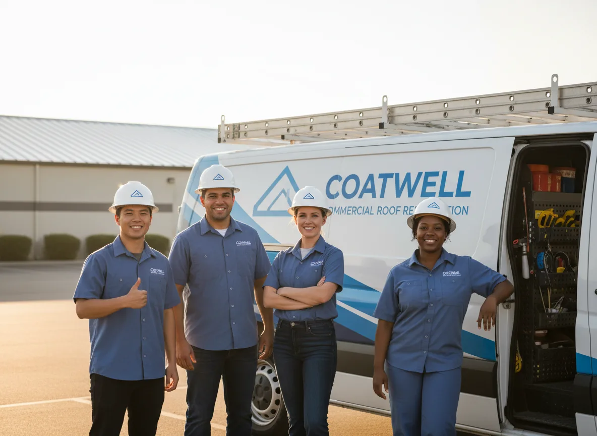 Commercial roof coating company in Otis, LA
